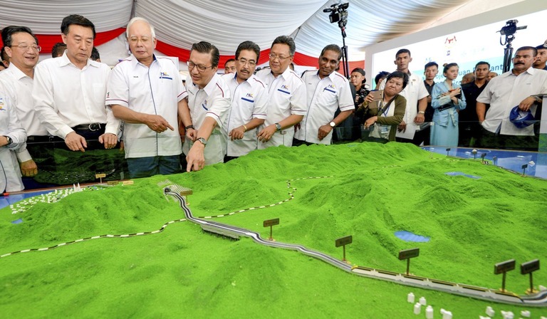 ２０１７年９月に立ち上げられたマレーシアの長距離鉄道計画が中止に