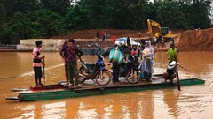 ラオスのダム決壊、カンボジアでも２万５０００人が避難