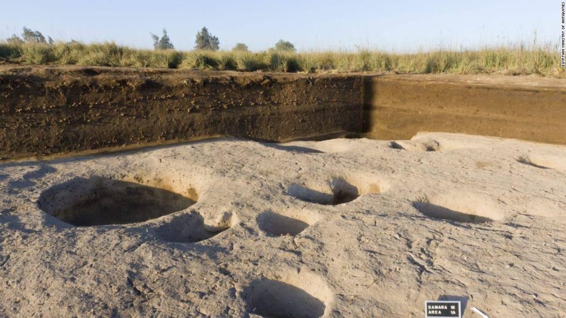 エジプトのナイル川流域で、ファラオの時代よりもはるかに古い村落の跡が見つかった