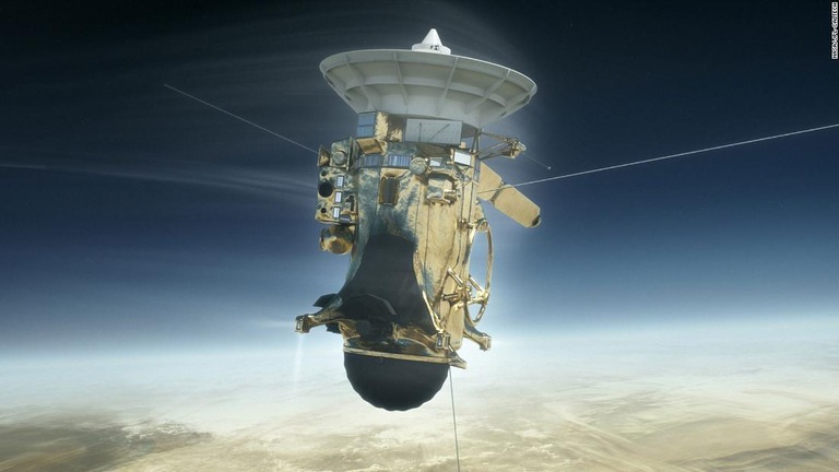 １年前に任務を終えた土星探査機「カッシーニ」が送信したデータの分析が進んでいる/NASA/JPL-Caltech