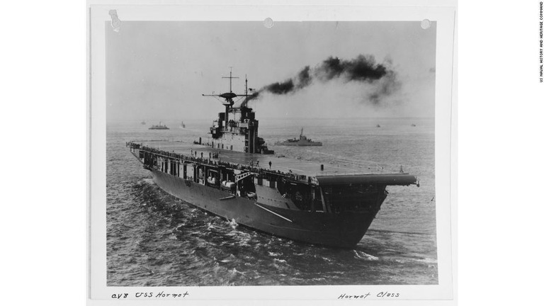 第２次大戦期の米空母の残骸を７６年ぶりに発見/US Naval History and Heritage Command