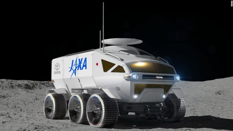 開発を目指す有人月面探査車のイメージ図
/Toyota