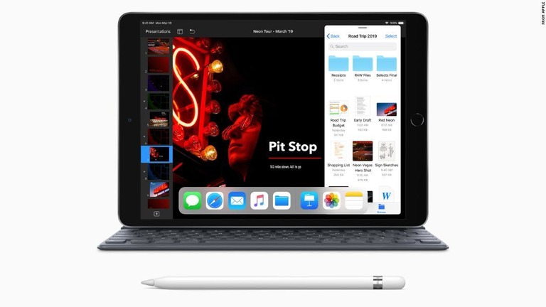 アップルが発表した「ｉＰａｄ　Ａｉｒ」の新モデル/from Apple