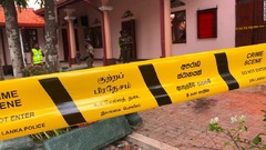 スリランカ連続爆発　容疑者４０人を拘束、死者３２１人に