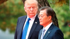トランプ米大統領、６月に訪韓　北朝鮮の非核化協議へ