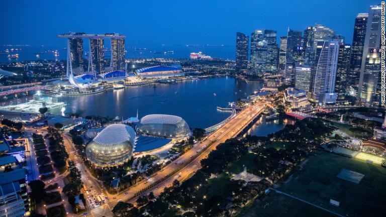 グルメの街として名高いシンガポールは４位に/Chris McGrath/Getty Images AsiaPac/Getty Images