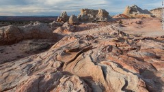 米アリゾナ州のバーミリオン・クリフは米国でも指折りの絶景ポイントとして知られる