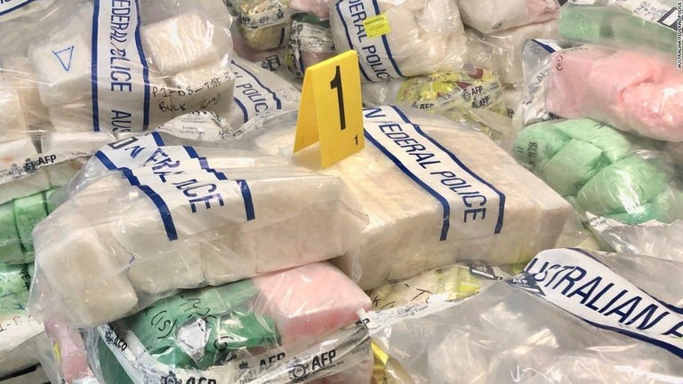 豪メルボルンで８９０億円相当の大量の覚せい剤が押収された/Australina Federal Police