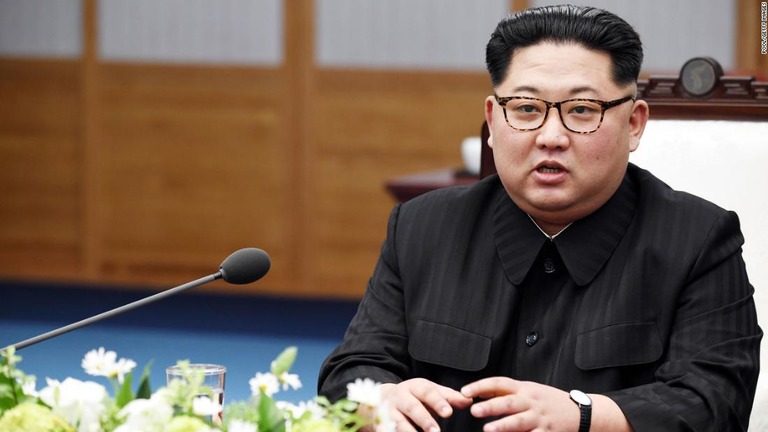 北朝鮮は国内における新型コロナ感染者が皆無と一貫して主張している/Pool/Getty Images