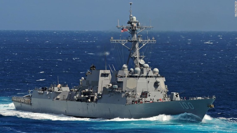 米海軍駆逐艦「キッド」の乗組員１８人が新型コロナウイルスに感染した/U.S. Navy/Reuters 