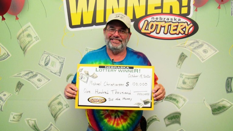 米ネブラスカ州の男性が、宝くじで今年に入って２度目の最高額当選を果たした/Nebraska Lottery