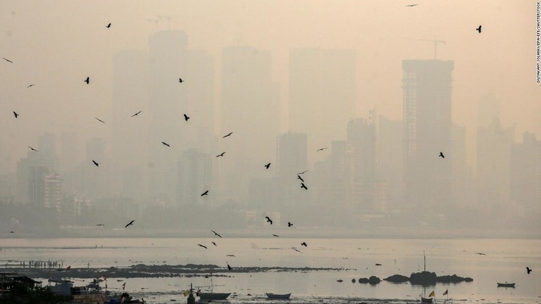 南アジアに暮らして汚染された空気を吸っている女性は妊娠損失などのリスクが上昇するとの研究結果が発表された/Divyakant Solanki/EPA-EFE/Shutterstock