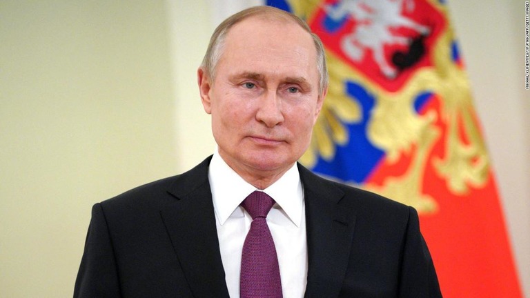 ロシアのプーチン大統領。法の改正により２０３６年までの続投が可能となった/Mikhail Klimentyev/Sputnik/AFP/Getty Images