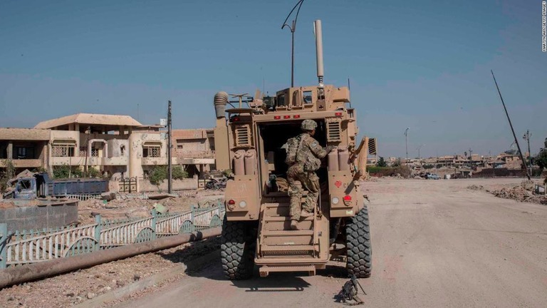 米国とイラクが、イラク駐留米軍の撤収などを盛り込んだ共同声明を発表した/Martyn Aim/Getty Images