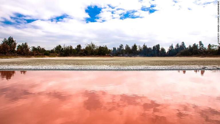 ピンクの湖「粉紅湖」など自然の資源にも恵まれている/courtesy Kinmen County Government