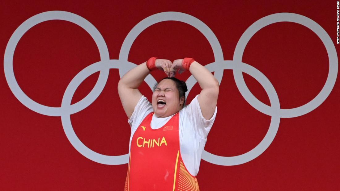中国の李ブンブン選手/MOHD RASFAN/AFP via Getty Images