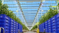アップハーベストは、世界の人口が増えるなかで、ハイテク温室による作物の栽培が食料確保の助けになると考えている