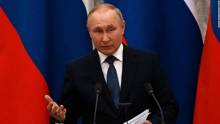 ロシアのプーチン大統領がシベリア火災への対応強化を地方当局に指示した/Thibault Camus/AFP/Getty Images