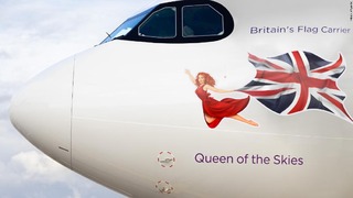 英ヴァージン・アトランティックが新たなエアバス機に「空の女王」という愛称をつけた