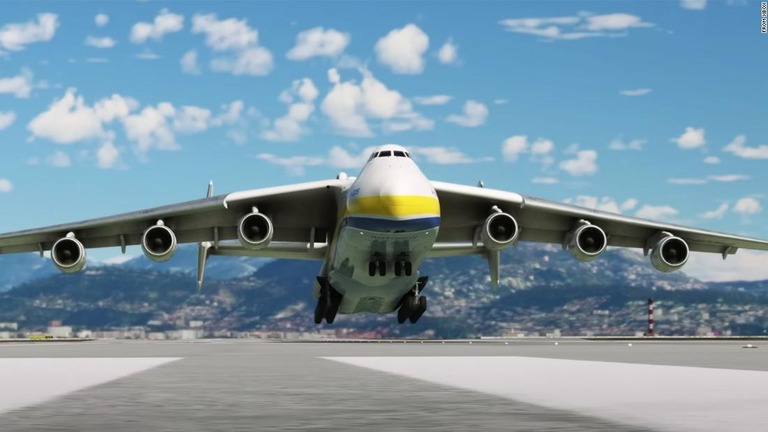 世界最大の商用航空機アントノフが、ＭＳの「フライトシミュレーター」で再び空を飛ぶ/From XBox