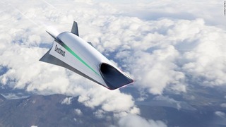 欧州のスタートアップ企業、デスティナスが開発する極超音速航空機の完成予想図