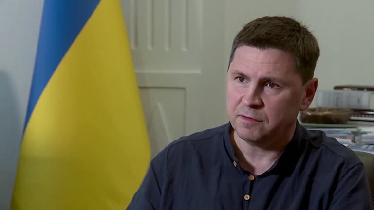 ウクライナのポドリャク大統領府長官顧問/Reuters