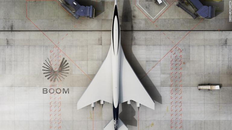 オーバーチュアは、６４～８０人の乗客を乗せ、高度６万フィート（約１万８３００メートル）をマッハ１．７の速度で飛行可能だという/Boom Supersonic