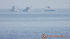 フィリピンが中国を非難、南シナ海に「浮かぶ障壁」設置と主張