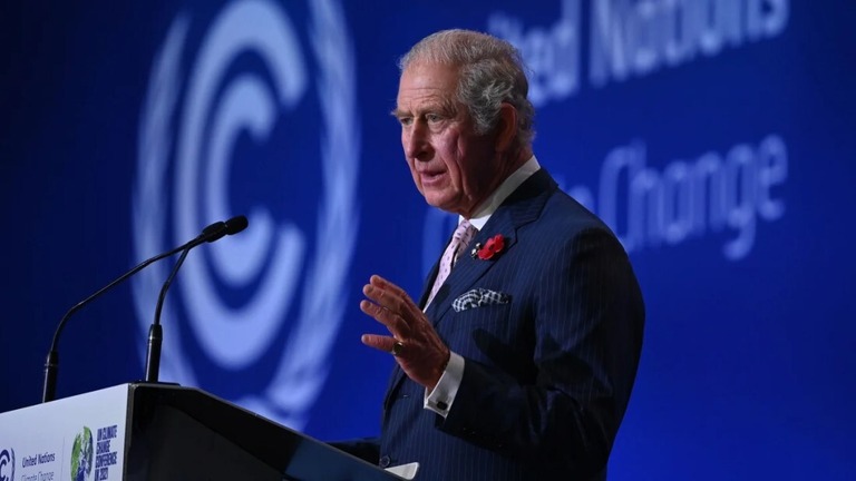英国のチャールズ国王が国連気候変動枠組み条約締約国会議（ＣＯＰ２８）に出席する/Jeff J Mitchell/Getty Images/File