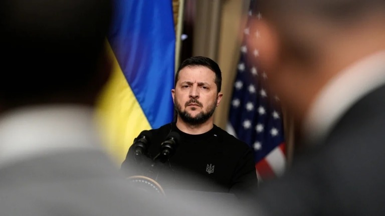 米国を訪問したウクライナのゼレンスキー大統領/Yuri Gripas/UPI/Shutterstock