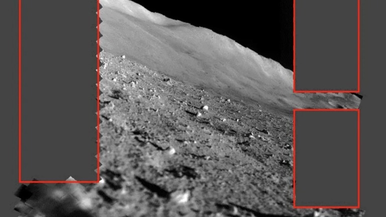 月探査機「ＳＬＩＭ（スリム）」から新たな画像が送られてきたことがわかった/JAXA