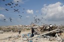 ガザ支援物資の空中投下は「誤り」、ハマスが中止要求