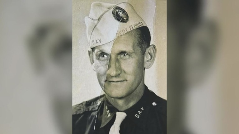 第２次世界大戦の退役軍人だったハイラム・グレヤムさん/Indian River Co Sheriff's Office