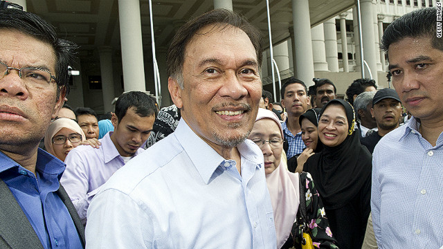 マレーシアのアンワル元副首相