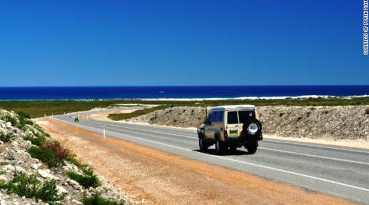 西オーストラリア州はあまりに広いため、旅の途中で誰にも出会わないこともしばしば　　写真提供：PERTH 2011