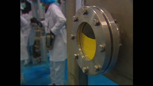 イラン・ナタンズにあるウラン濃縮施設。イランの核開発をめぐり緊張が高まっている
