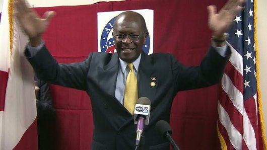 共和党の有力候補者、ハーマン・ケイン氏