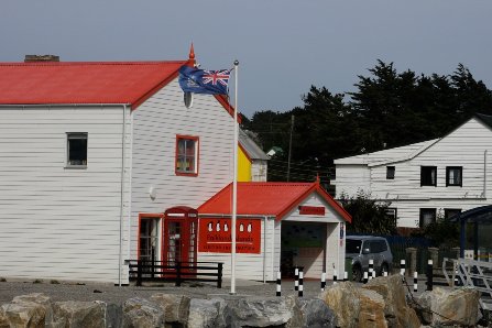 フォークランド諸島の首都スタンレーにある建物