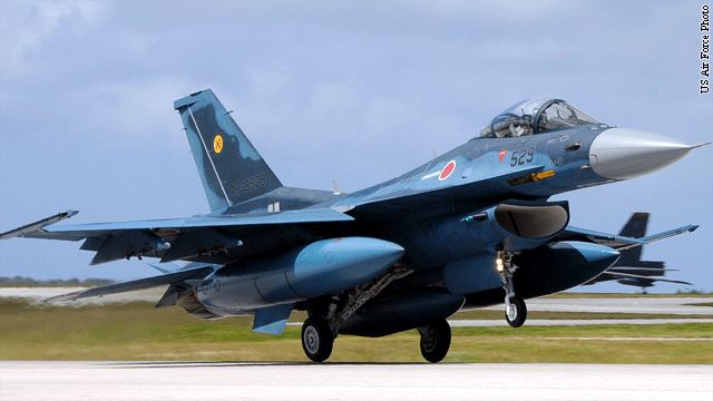 米ロッキード・マーチン社が開発に協力した日本のＦ２型戦闘機＝米空軍提供