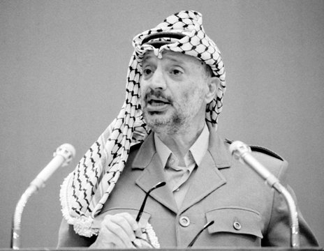 ヤセル・アラファト氏＝１９８３年、UN Photo提供