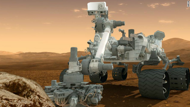 火星探査機キュリオシティ＝ＮＡＳＡ提供