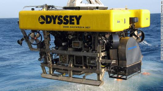 オデッセイ海洋探査　(C)NEIL DOBSON/ODYSSEY MARINE EXPLORATION