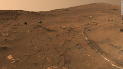 火星探査車「スピリット」が撮影した火星表面の様子＝０６年、NASA/JPL/CORNELL提供