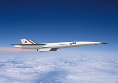 ＪＡＸＡも静かで燃費がよく、環境に優しい超音速旅客機の実用化に向けた技術の研究を行っている (JAXA)