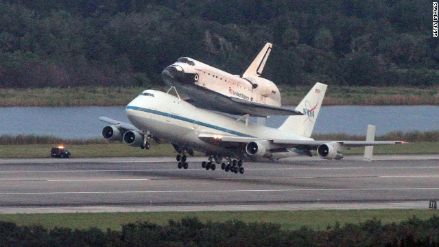 ケネディ宇宙センターから離陸する瞬間