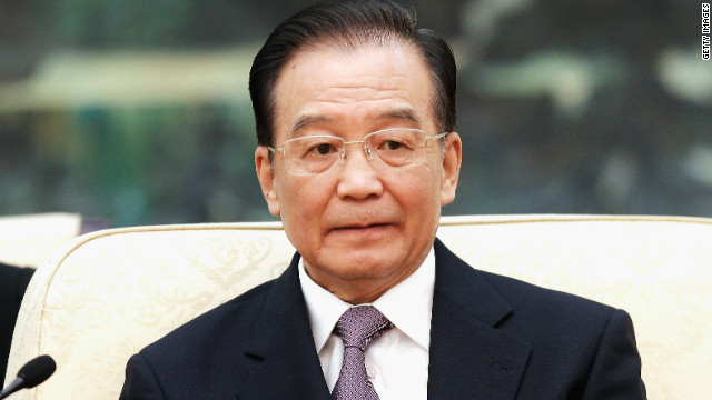中国の温家宝（ウェンチアパオ）首相