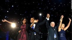 １１月６日：米大統領選が行われ、オバマ大統領が再選を決めた