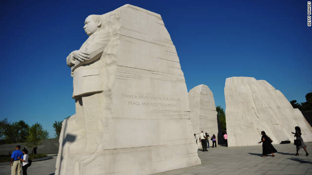 マーチン・ルーサー・キング牧師の記念碑