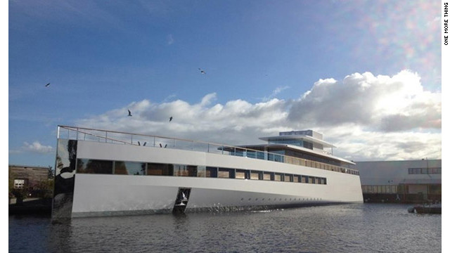 今年１０月にオランダの造船所でお披露目されジョブズ氏が発注していた豪華ヨット「ビーナス」