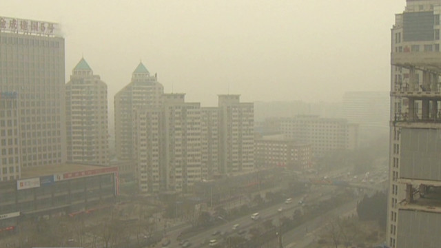 北京の大気汚染指数が過去最悪レベルに達した